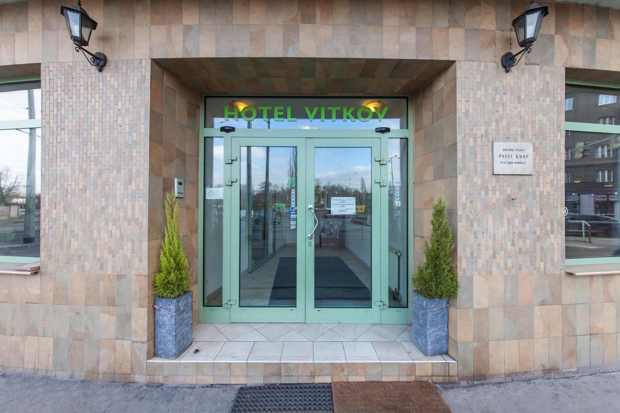 Hotel Vitkov ปราก ภายนอก รูปภาพ